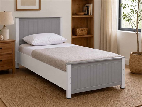 تخت یک نفره چوبی ونیک T652